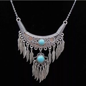 🌺Gorgeous Statement necklace bohemian style N3
